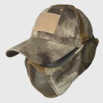 Dulmasks - casquette de baseball combinée, cagoule militaire, masque en maille, style ninja, demi - visage ... Dulmasks - casquette de baseball combinée, cagoule militaire, masque en maille, style ninja, demi - visage ...