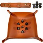 Dungeon piste de d�s, plateau jeu de d�s + ensemble de d�s, plateau de des pliable, donjons et dragons, ...