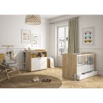Duo chambre arthur - lit 60 / 120cm + commode - galipette