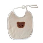 Echarpe brodée ours pour bébé, bavoir d'alimentation, décoration, serviette en coton doux pour nouveau ... Echarpe brodée ours pour bébé, bavoir d'alimentation, décoration, serviette en coton doux pour nouveau ...