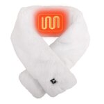 Echarpe chauffante d'hiver avec interface usb pour homme et femme, echarpe chauffante avec 3 niveaux ...