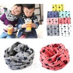 Echarpe de collier d'toiles 1 pice echarpe d'hiver chaude pour bb garons et filles, echarpe de cou ...