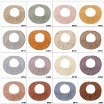 Echarpe en coton doux pour b�b�, 1 pi�ce, d�coration de col bavoir, serviette de salive, tissu de rodage ...