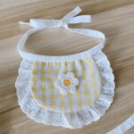 Echarpe de fte d'anniversaire pour animaux de compagnie, dguisement pour chien, chapeau mignon, bavoir ...