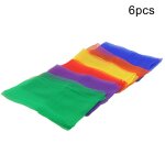 Echarpes de gymnastique pour enfants, 6 couleurs, jouets de jeu de plein air / enfants parent - enfant, ...