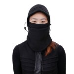 Echarpe de randonne en plein air, chapeau chaud d'hiver, polaire thermique a capuche, masque complet, ...