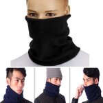 Echarpe thermique noire unisexe 4 en 1 pour hommes et femmes, cache - nez chaud, masque facial, bonnet, ... Echarpe thermique noire unisexe 4 en 1 pour hommes et femmes, cache - nez chaud, masque facial, bonnet, ...