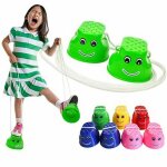 Echasses de saut en plastique, equipement d'entraînement d'équilibre, jeu de coordination, pieds de saut, ... Echasses de saut en plastique, equipement d'entraînement d'équilibre, jeu de coordination, pieds de saut, ...