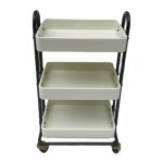Echelle 1:6, chariot de nourriture, etagère miniature, 3 plateaux avec roue roulante, utilitaire pour ... Echelle 1:6, chariot de nourriture, etagère miniature, 3 plateaux avec roue roulante, utilitaire pour ...