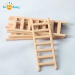 Echelle miniature en bois pour maison de poupée, echelle tridimensionnelle, 5 pièces, 1:12, pour décoration ... Echelle miniature en bois pour maison de poupée, echelle tridimensionnelle, 5 pièces, 1:12, pour décoration ...