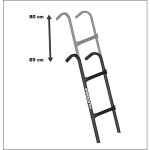 Echelle réglable, 2 ou 3 echelons, pour trampoline Echelle réglable, 2 ou 3 echelons, pour trampoline