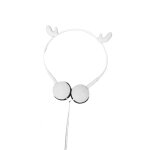 Ecouteurs filaires elk de dessin anim mignon pour filles, musique stro, ecouteurs d'ordinateur, tlphone ...
