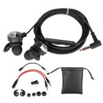 Ecouteurs intra - auriculaires de jeu universels de 3, 5 mm - argent