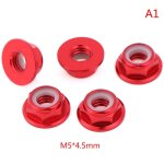 Ecrou a bride en nylon m5 en aluminium, profil bas cw ccw, verrouillage d'insertion anti - l�che pour ...