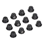 Ecrous de verrouillage de roue m4 en m�tal, 12 pi�ces de rechange pour tamiya hsp rc mod�le d'accessoire ...