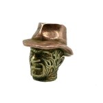 Edc - perles de couteau en laiton et cuivre pour homme, lanire classique, breloques de corde, porte ...