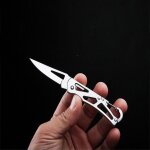 Edc - petit couteau pliant portable en acier inoxydable pour l'autodéfense, couteaux multifonctions tranchants ... Edc - petit couteau pliant portable en acier inoxydable pour l'autodéfense, couteaux multifonctions tranchants ...