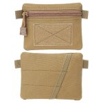 Edc ¿ portefeuille tactique pour activits en plein air, pochette molle, sac de chasse a fermeture eclair, ...