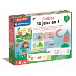 Education clementoni coffret 10 jeux en 1