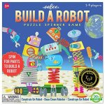 Eeboo build a robot spinner game for kids