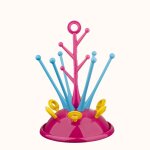 Egoutte - biberons arbre, grande capacit 6 biberons et accessoires, bac de rcupration d?eau amovible, ...