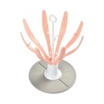 Egoutte biberons pliable flower nude - beaba