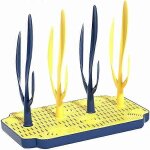 Egouttoir a biberons amovible pour bébé, pour un séchage propre et sans résidus Egouttoir a biberons amovible pour bébé, pour un séchage propre et sans résidus