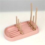 Egouttoir de biberons pour bébé etagère d'alimentation pour nourrissons, pp + abs saine, egouttoir de ... Egouttoir de biberons pour bébé etagère d'alimentation pour nourrissons, pp + abs saine, egouttoir de ...