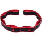 Elastic yoga belt with 8 / 9 / 10 / 11 loops for pilates, fascia, bodybuilding, body stretching, ballet ... Elastic yoga belt with 8 / 9 / 10 / 11 loops for pilates, fascia, bodybuilding, body stretching, ballet ...