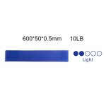 Elastiques de rsistance pour lentranement physique chez soi, cinq couleurs, bandes pour la musculation, ...