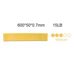 Elastiques de rsistance pour lentranement physique chez soi, cinq couleurs, bandes pour la musculation, ...