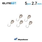 Elite tg - leurre souple en forme de larme pour la pche sous la glace, hameon en tungstne hayabusa, ...
