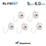 Elite tg - leurre souple en forme de larme pour la pche sous la glace, hameon en tungstne hayabusa, ...