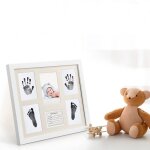 Empreinte digitale cadre photo bb anniversaire souvenir photo ornements p31b