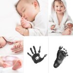 Empreintes a main et pieds jetables pour bébé, 3 pièces, souvenirs, soins anti - infection pour nouveau ... Empreintes a main et pieds jetables pour bébé, 3 pièces, souvenirs, soins anti - infection pour nouveau ...