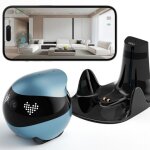 Enabot ebo air 2 robot compagnon avec surveillance en temps r�el intelligente et interaction � distance ...