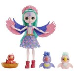 Enchantimals city tails - b�tes citadines - poup�e filia et famille finch - mini poup�e - 4 ans et +