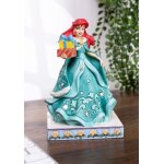 Enesco disney traditions figurine ariel avec cadeaux 6008982 7, 25  h x 3, 875  w x 4, 75  l bleu
