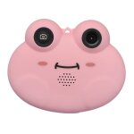 Enfants camera mignon grenouille animal 1, 54 pouces ecran hd grand angle 120 avec jeu de societe nouveautes ...
