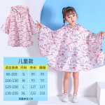 Enfants elgant poncho de pluie veste impermable manteau pour filles garons cape manteau vtements ...