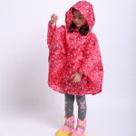 Enfants elgant poncho de pluie veste impermable manteau pour filles garons cape manteau vtements ...