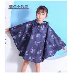 Enfants elgant poncho de pluie veste impermable manteau pour filles garons cape manteau vtements ...