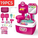 Enfants' s faire semblant jouets table a manger coiffeuse outils médicaux boîte de rangement ensemble ... Enfants' s faire semblant jouets table a manger coiffeuse outils médicaux boîte de rangement ensemble ...