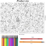Enfants filles poster a colorier avec feutres, 118 * 84cm géant papier poster a coloriage pour enfants ... Enfants filles poster a colorier avec feutres, 118 * 84cm géant papier poster a coloriage pour enfants ...