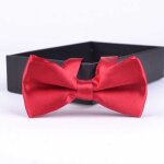 Enfants n?ud papillon bb garon enfant vtements accessoires couleur unie gentleman chemise cou n?ud ...