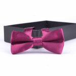 Enfants n?ud papillon bb garon enfant vtements accessoires couleur unie gentleman chemise cou n?ud ...