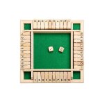 Enfants parent - enfant jeu de flip a quatre faces jeu numrique jeu de vin fte du vin accessoires de ...