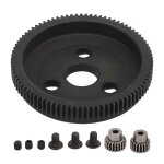 Engrenage droit 86 dents avec pignons 19 dents et 21 dents, engrenage de moteur rc en acier trempé pour ... Engrenage droit 86 dents avec pignons 19 dents et 21 dents, engrenage de moteur rc en acier trempé pour ...