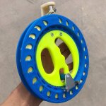 Enrouleur de bobine de cerf - volant, outil de poigne de vol de roue de feu, ligne de ficelle torsade, ...