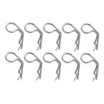 Ensemble de 10 clips de coque en mtal rc, broches r - pin universelles pour camion tlcommand 1 / ...